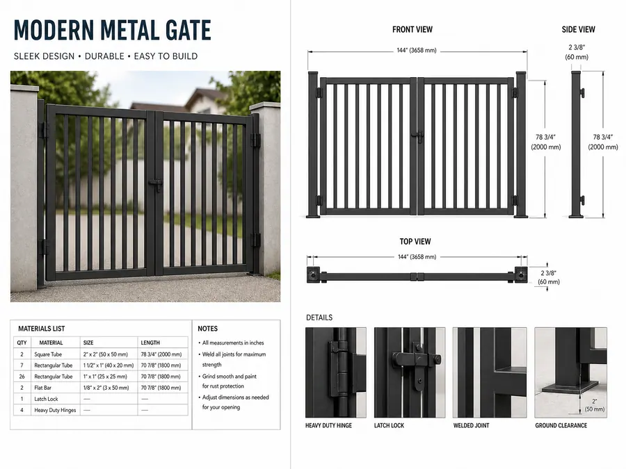 Modern Metal Gate fabrication plan