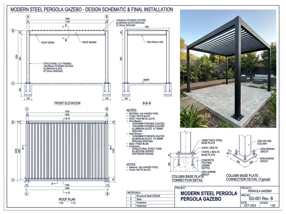 Gazebos & Pergolas